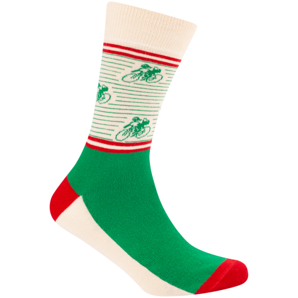 Le Patron Vintage Cyclist italian green Groen