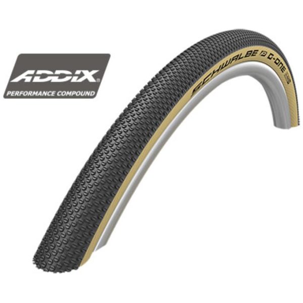 Schwalbe G-one allround RaceGuard TLE Tan 700x40C Zwart