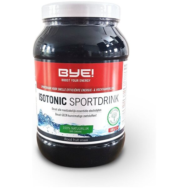 Bye! Isotonic sportdrink - rood fruit (1 kg)
