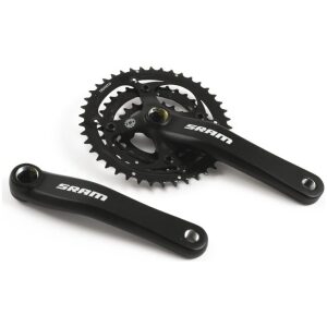 Sram crankset rechts+links s600 175mm 9spee Zwart
