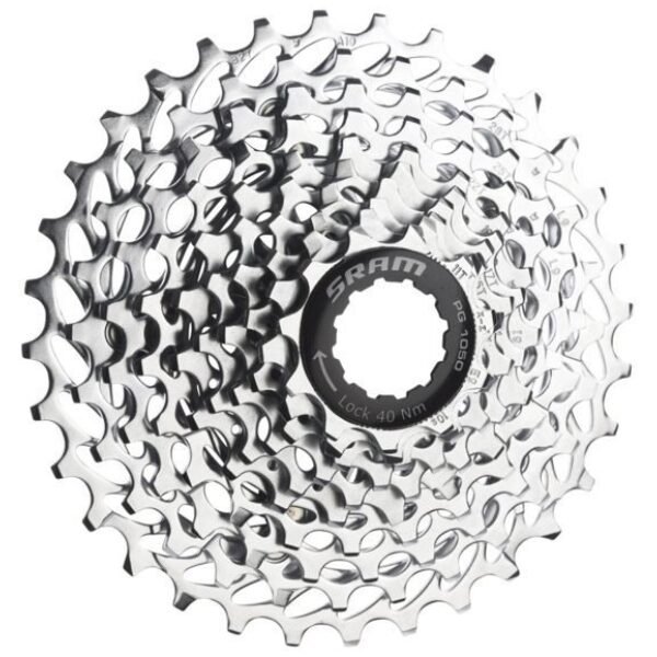 Sram pg-1050 cassette 10 speed 11-28 tands Zilver