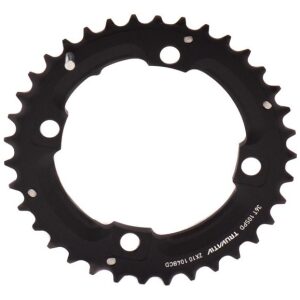 Sram kettingwiel blad 36t steek 104 2x10 l pin Zwart