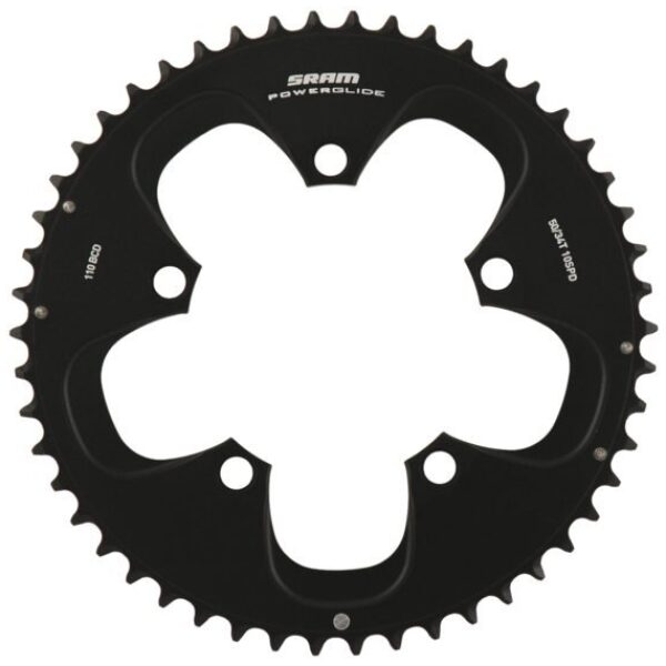 Sram kettingwiel blad 50tands steek 110 red zwart Rood